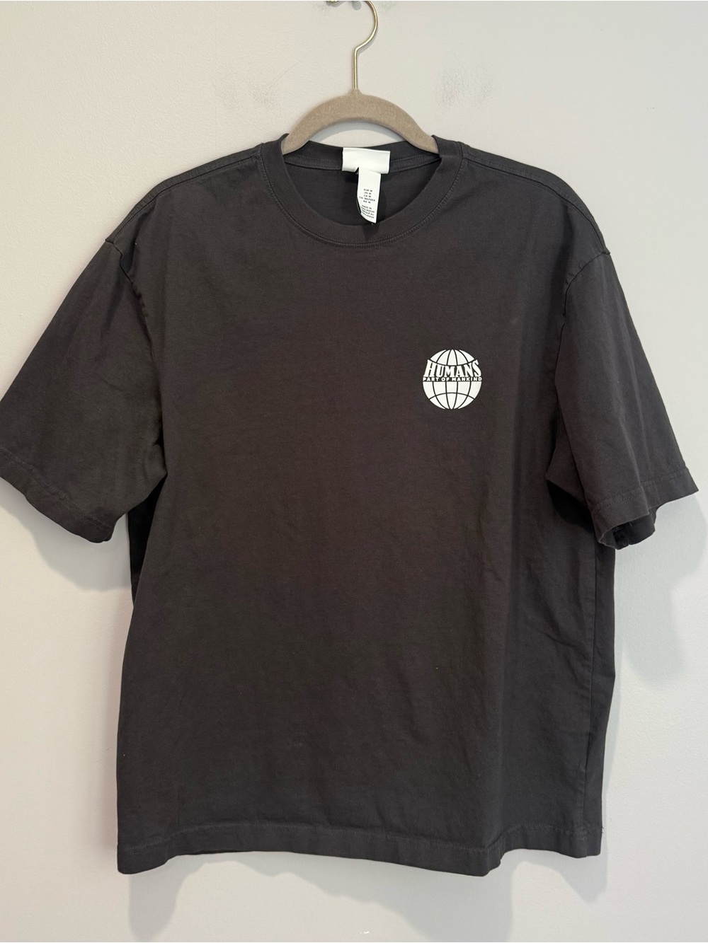 Men’s H&M Black Graphic Logo Tee